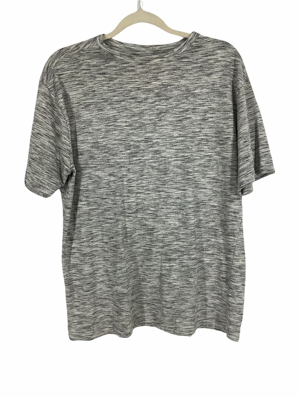 Game Time Boy's Heathered Static Gray T-Shirt Kids Youth Size Large